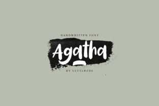 Agatha Font: Bold Script for Handmade Brands