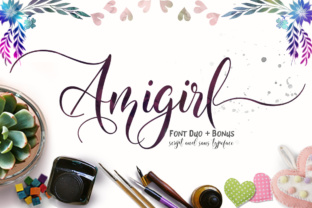 Amigirl Typeface Review for Stylish Campaigns