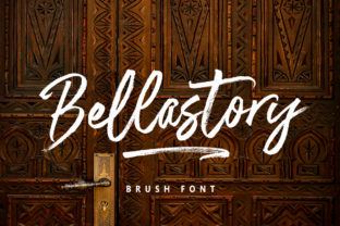 Bellastory: The Striking Brush Font for Handmade Brands