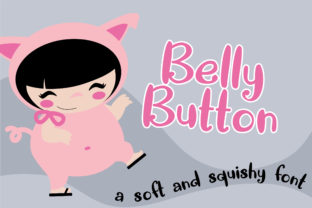 Belly Button Font: Soft Branding for Small Business