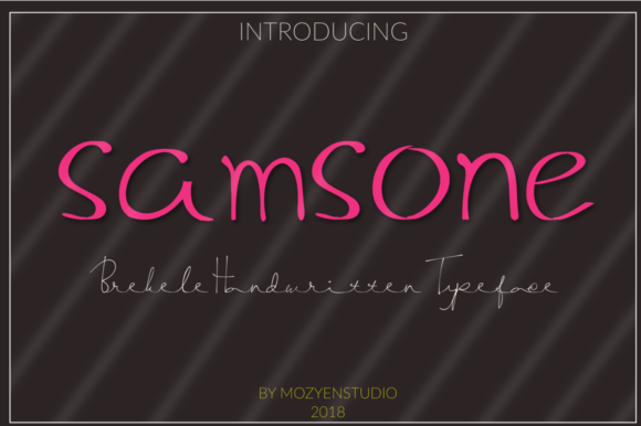 Brekele: The Natural Handwritten Font for Crafters