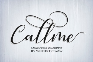 Callme Script: The Perfect Handwritten Font for Makers