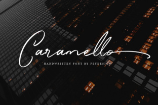 Caramello: A Signature Script Font for Digital Branding