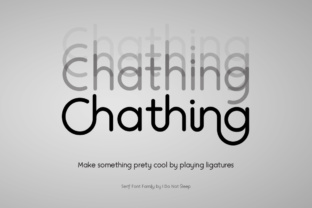 Chathing Font Review: A Geometric Serif for Luxurious Branding
