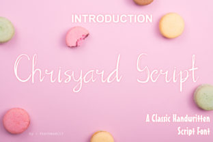 Chrisyard Script Font for Elegant Business Branding