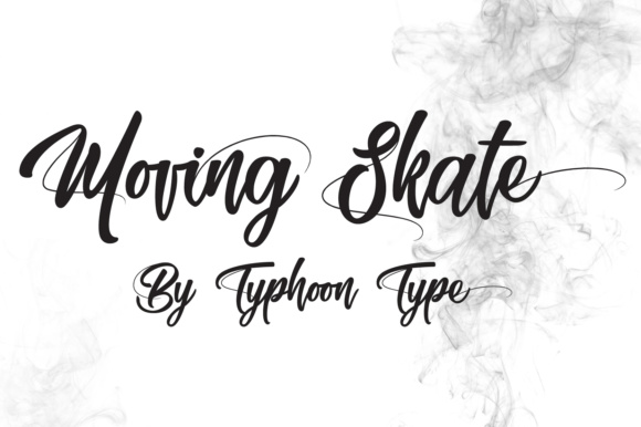 Elevate Your Brand Identity with Moving Skate Font