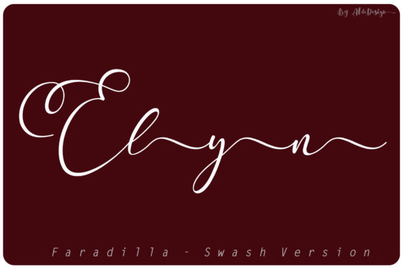 Elevate Your Brand with Faradilla Script Typeface