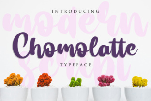 Elevate Your Brand with the Chomolatte Typeface