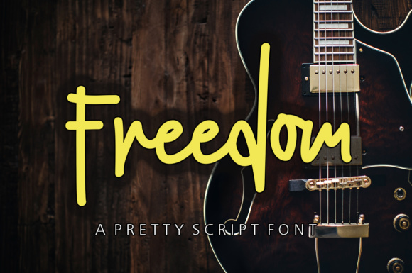 Freedom Font: The Perfect Script for Handmade Brands