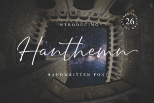 Hanthen: The Modern Script Font for Bold Campaigns