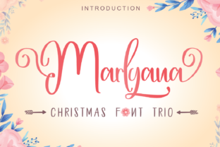 Happy Marlyana TrioFamily: The Script Handwritten Font for Branding