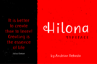Hilona: The Charming Serif Font for Sweet Campaigns