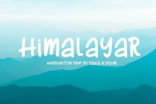Himalayar Font: A Handwritten Typeface for Small Business Branding