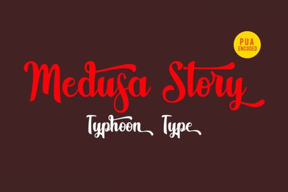 Medusa Story: The Script Font That Makes Campaigns Pop