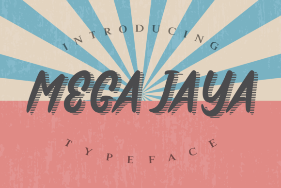 Mega Jaya: A Playful Script Handwritten Font for Editorial Design
