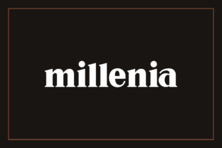 Millenia: A Short Serif Font for Editorial Design