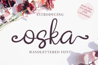 Oska Font Review: Elegant Script for Branding