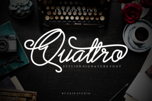 Quattro: The Stylish Script Font for Campaigns