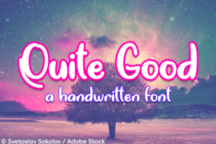 Quite Good Font Review: A Funky Script for Branding