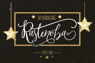 Rastenoba Script: A Modern Typeface for Elegant Branding