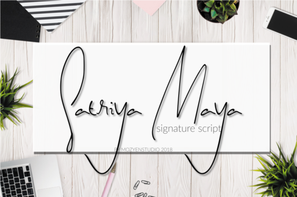 Satriya Maya: An Elegant Script for Modern Designers