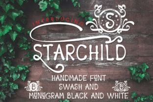 Starchild Font: A Striking Script for Handmade Brands