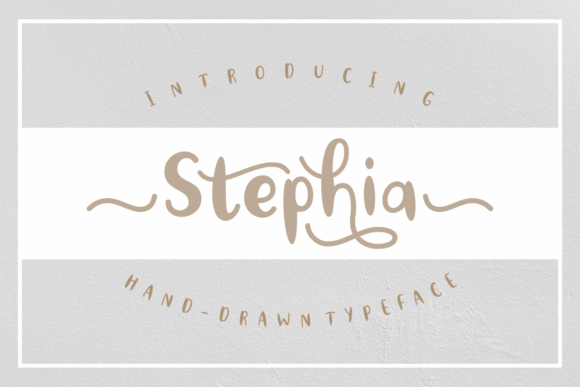 Stephia: The Cutesy Handwritten Font for Makers