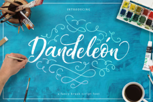 Upgrade Your Brand with the Dandeleón Script Typeface