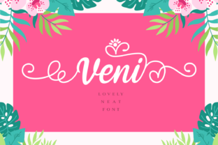 Veni: The Elegant Script Font for Feminine Campaigns